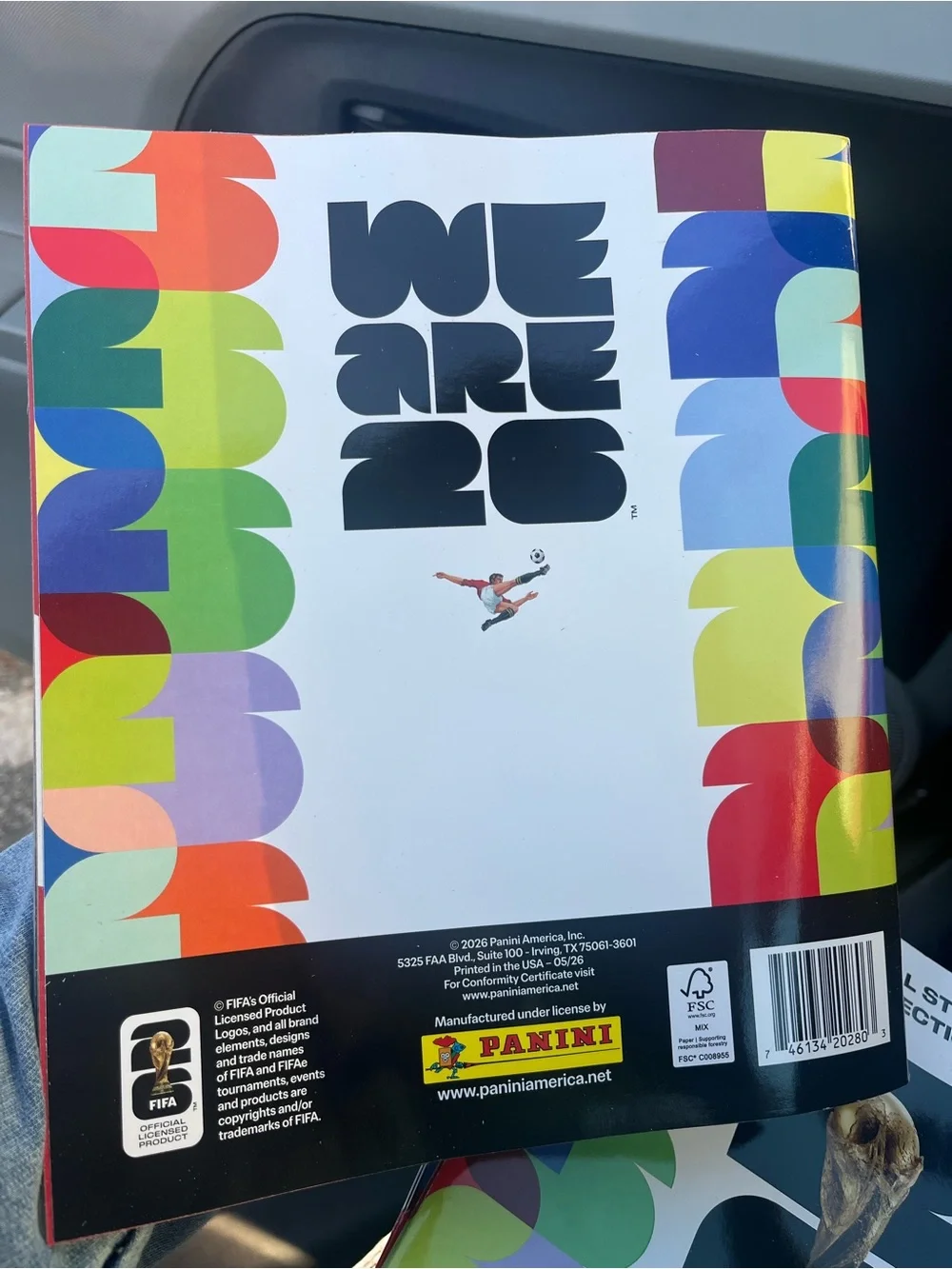 Brand New 2026 FIFA World Cup Panini Official Sticker Collection Album Book